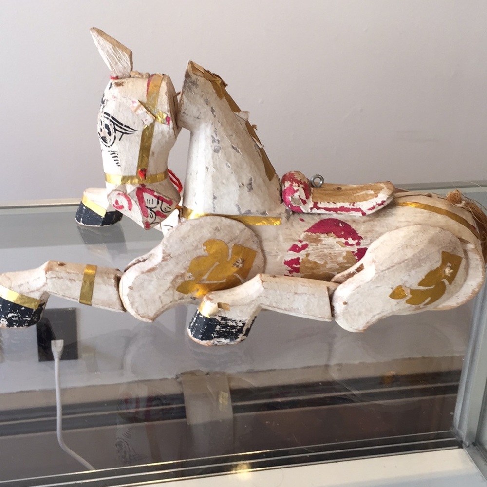 - handmade horse ‘Puppet ‘